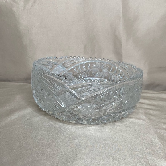Vintage Crystal Candy Dish - Picture 4 of 9